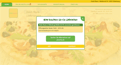 Desktop Screenshot of freshmans-pizzeria.de